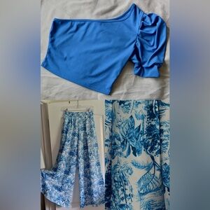 Crop Top & Pants Set